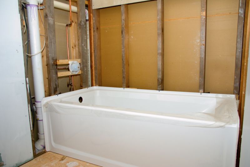 Bathroom Remodel with New Bathtub